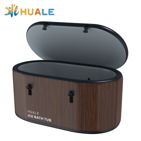 Wood grain ice bath tub - Image 4
