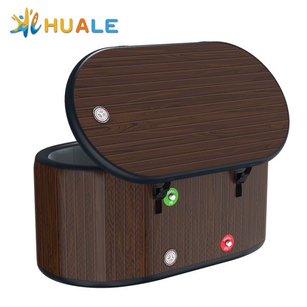 Wood grain ice bath tub - Image 3