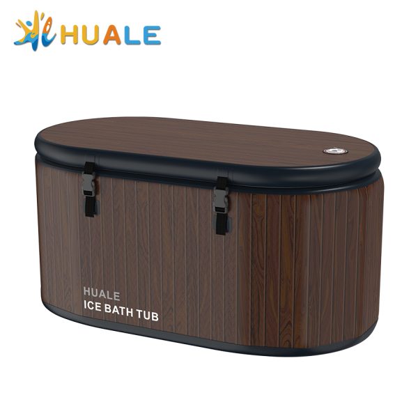 Wood grain ice bath tub - Image 2